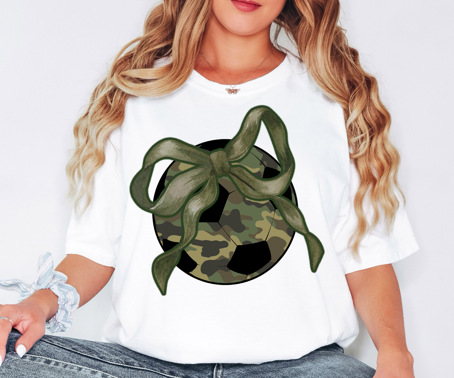 Coquette Camo Soccer Ball T-shirt or Sweatshirt