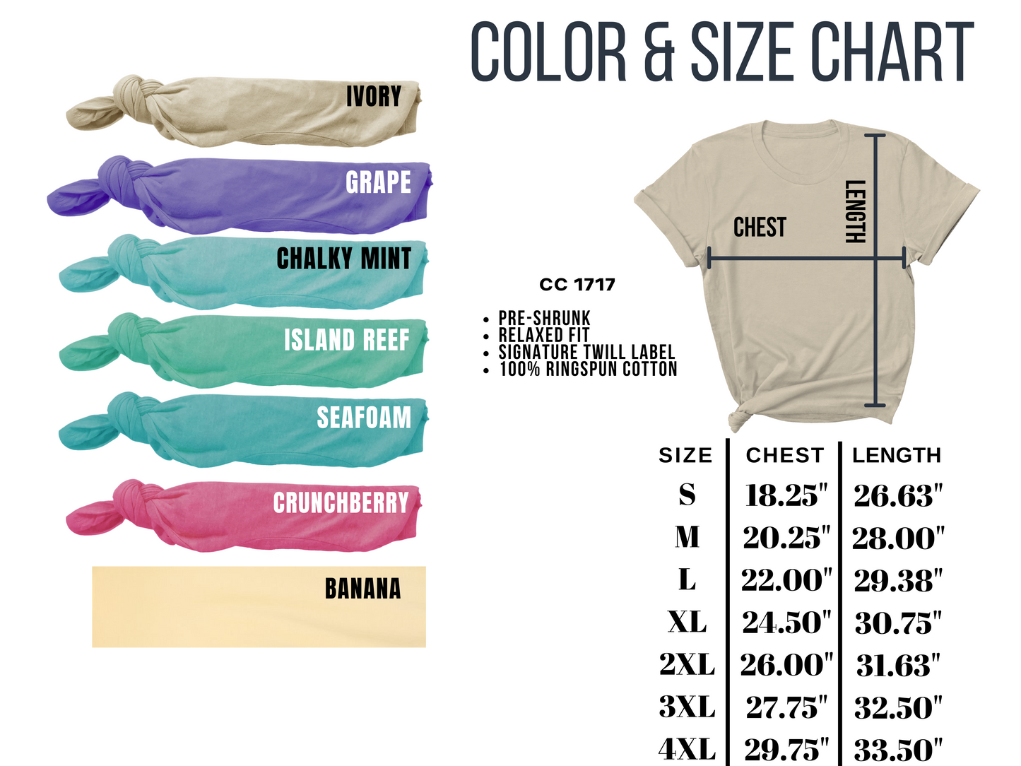 Cheery School Comfort Colors T-shirt