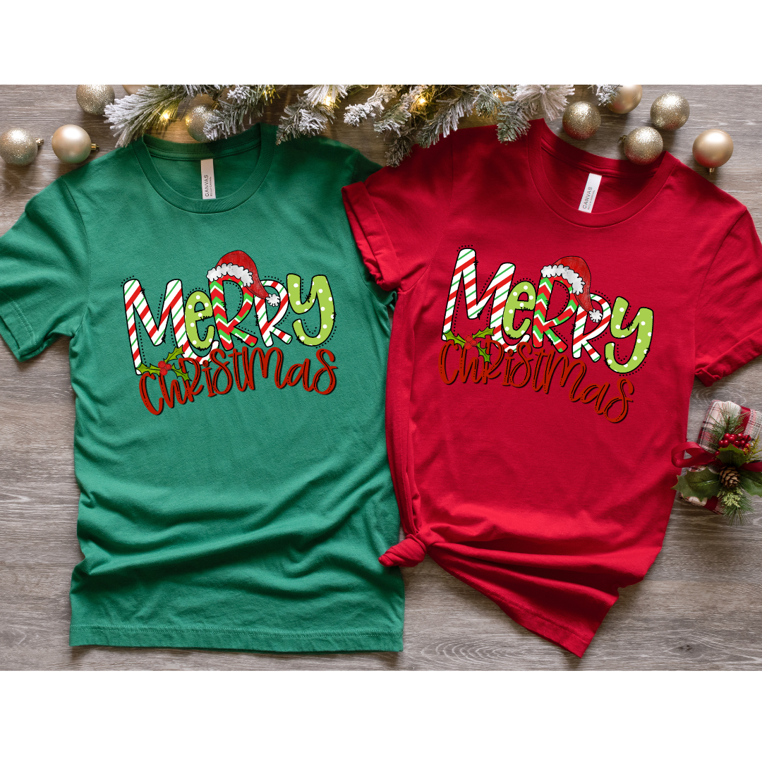 Merry Christmas Bella Canvas T-Shirt