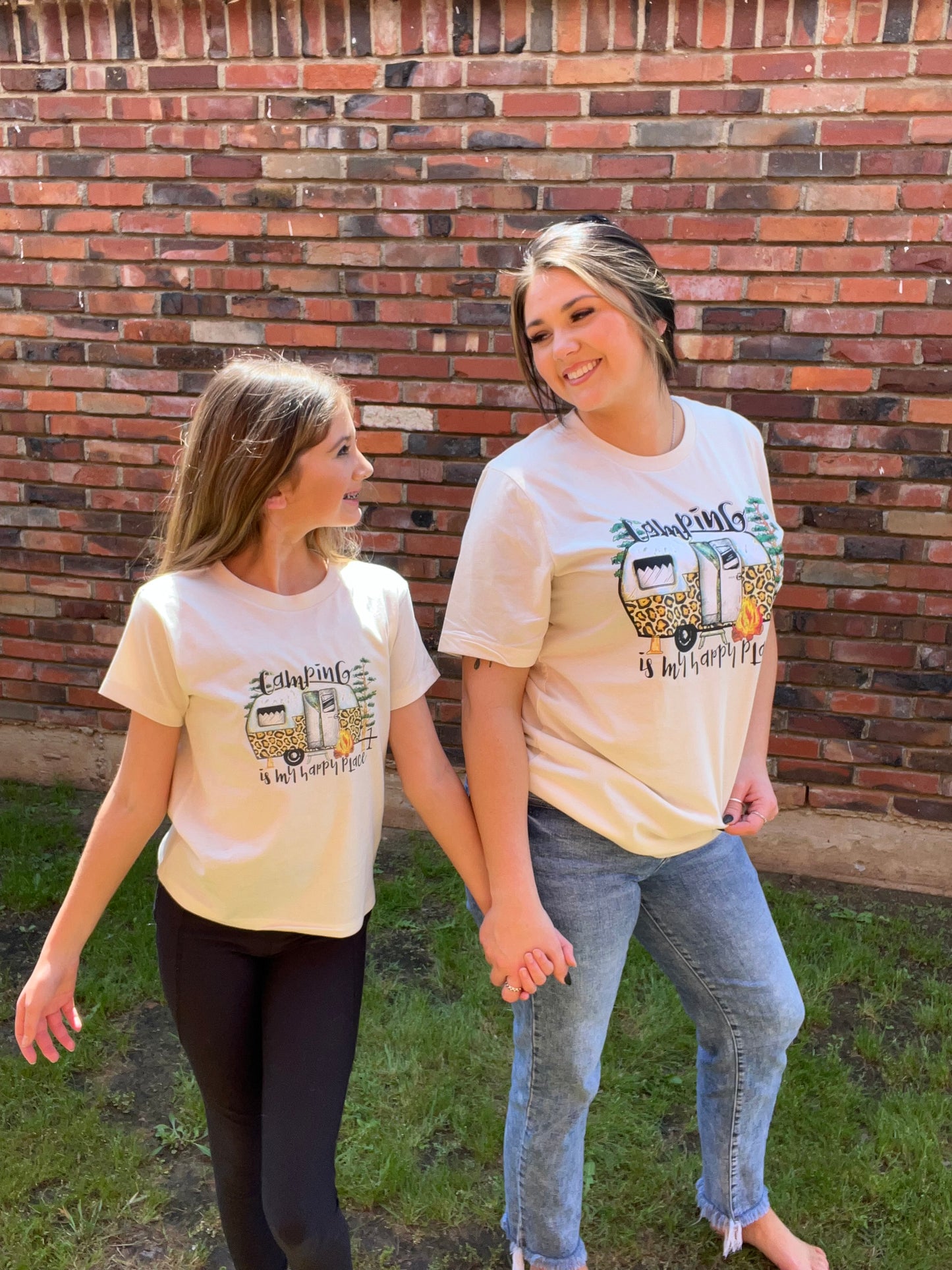 Camping is my Happy Place Mama Mini Gildan Soft Style