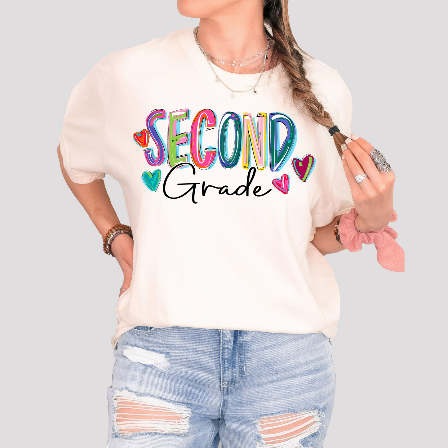 Cheery School Comfort Colors T-shirt