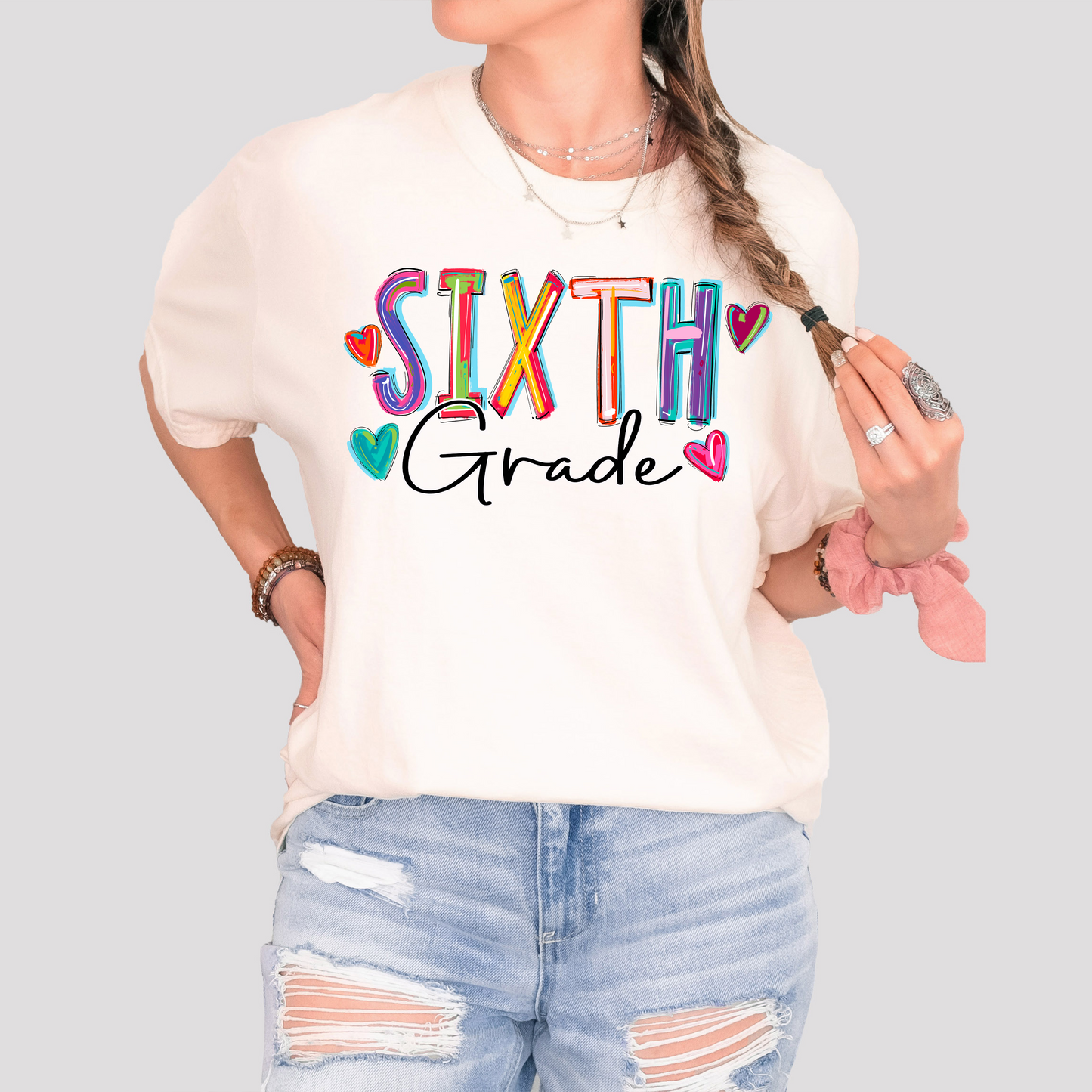 Cheery School Comfort Colors T-shirt