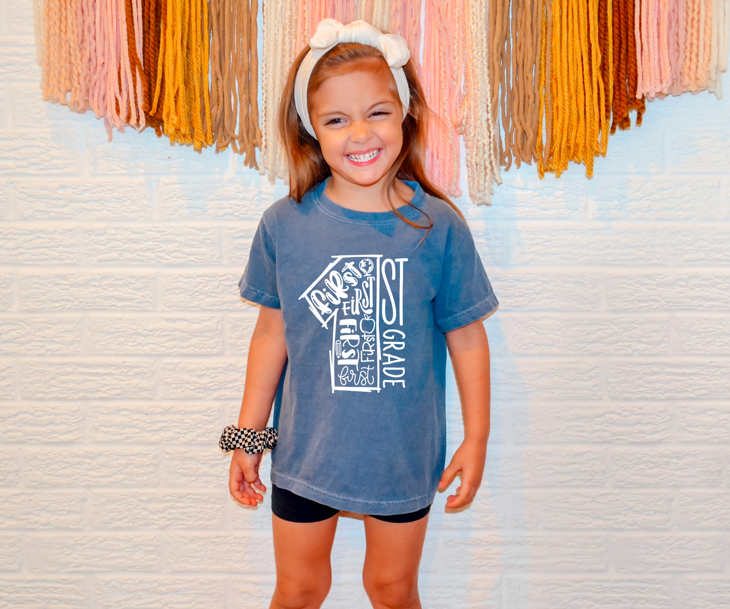 Back To School Kids Grade Typography T-Shirt