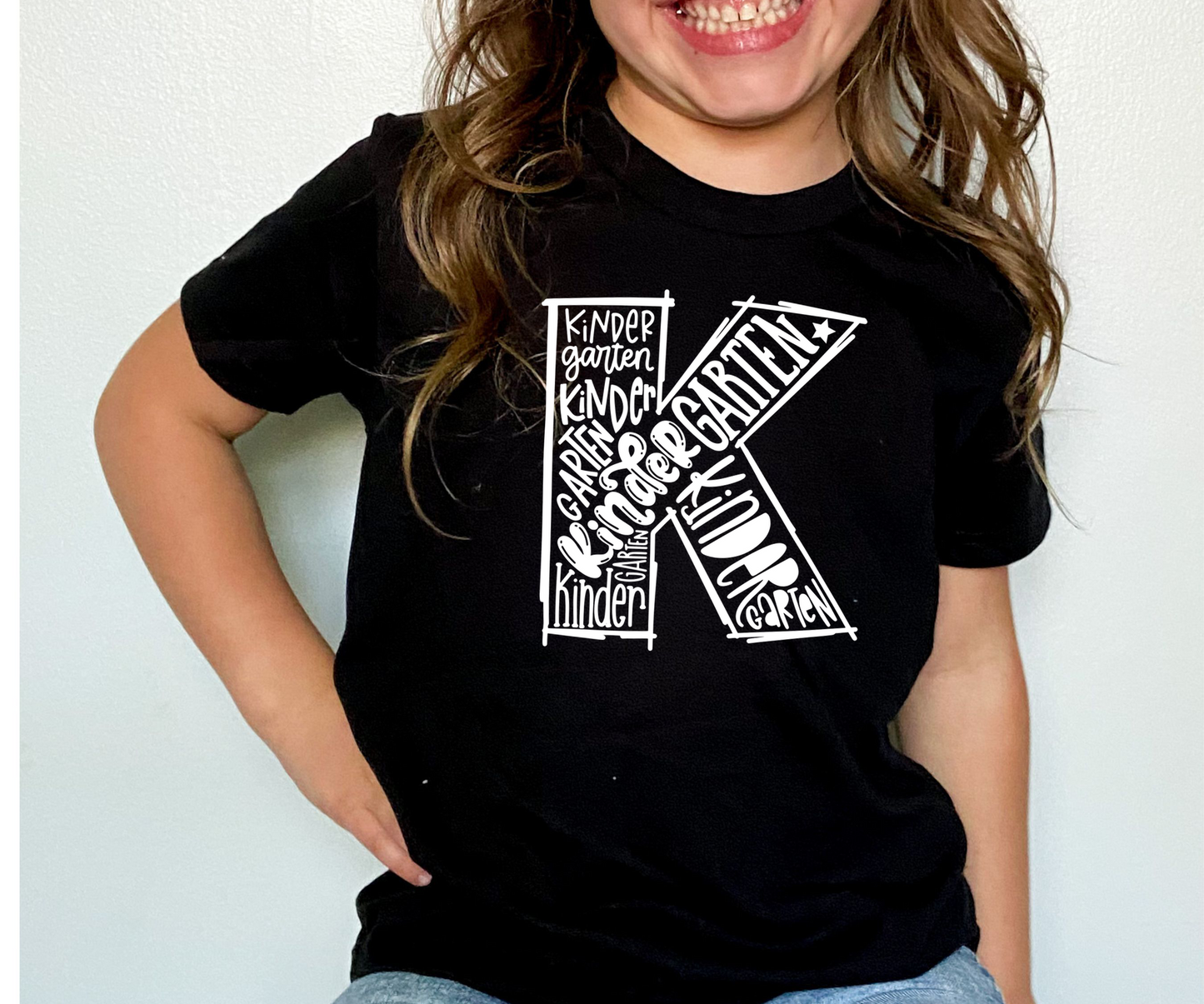 Back To School Kids Grade Typography T-Shirt