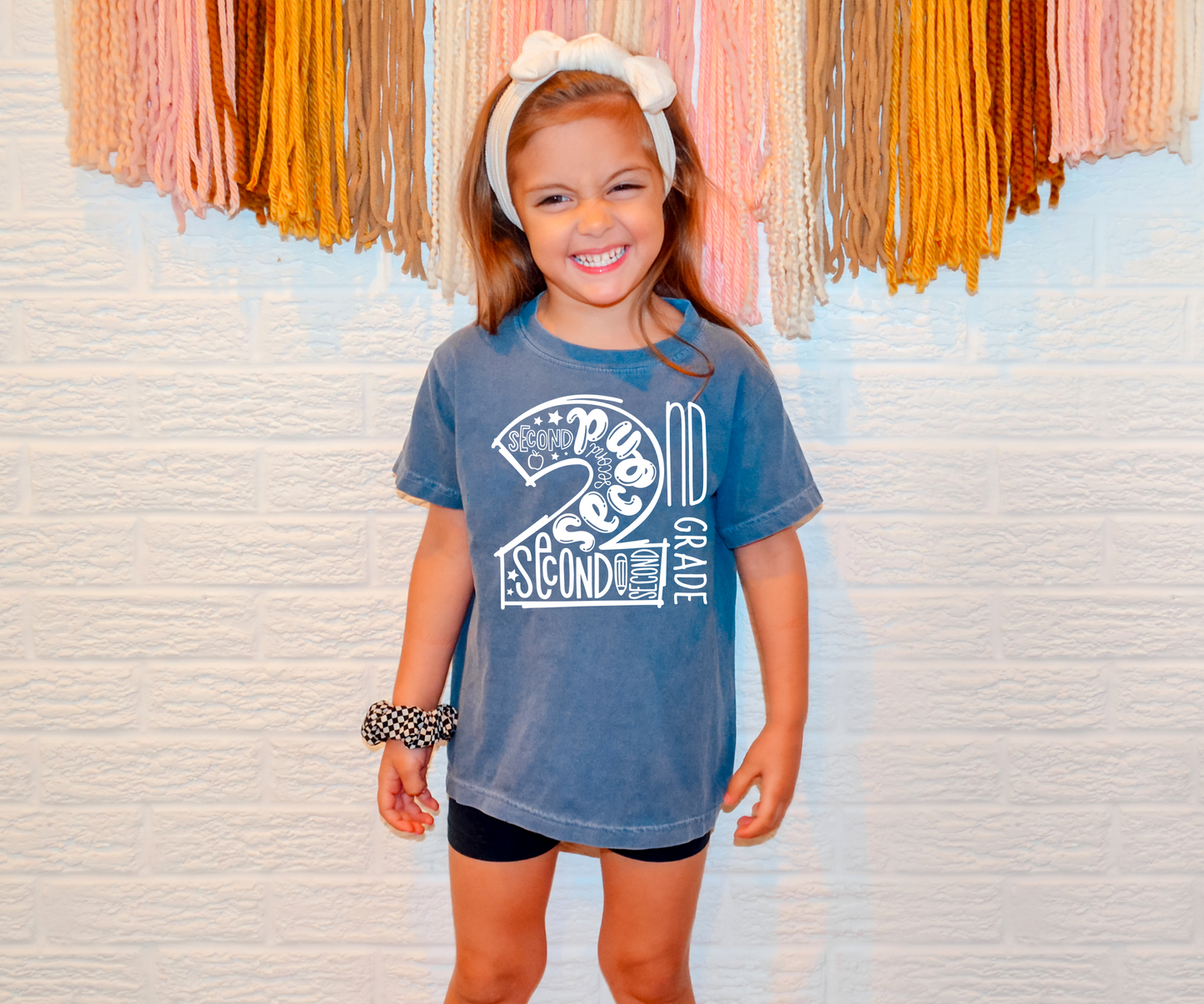 Back To School Kids Grade Typography T-Shirt