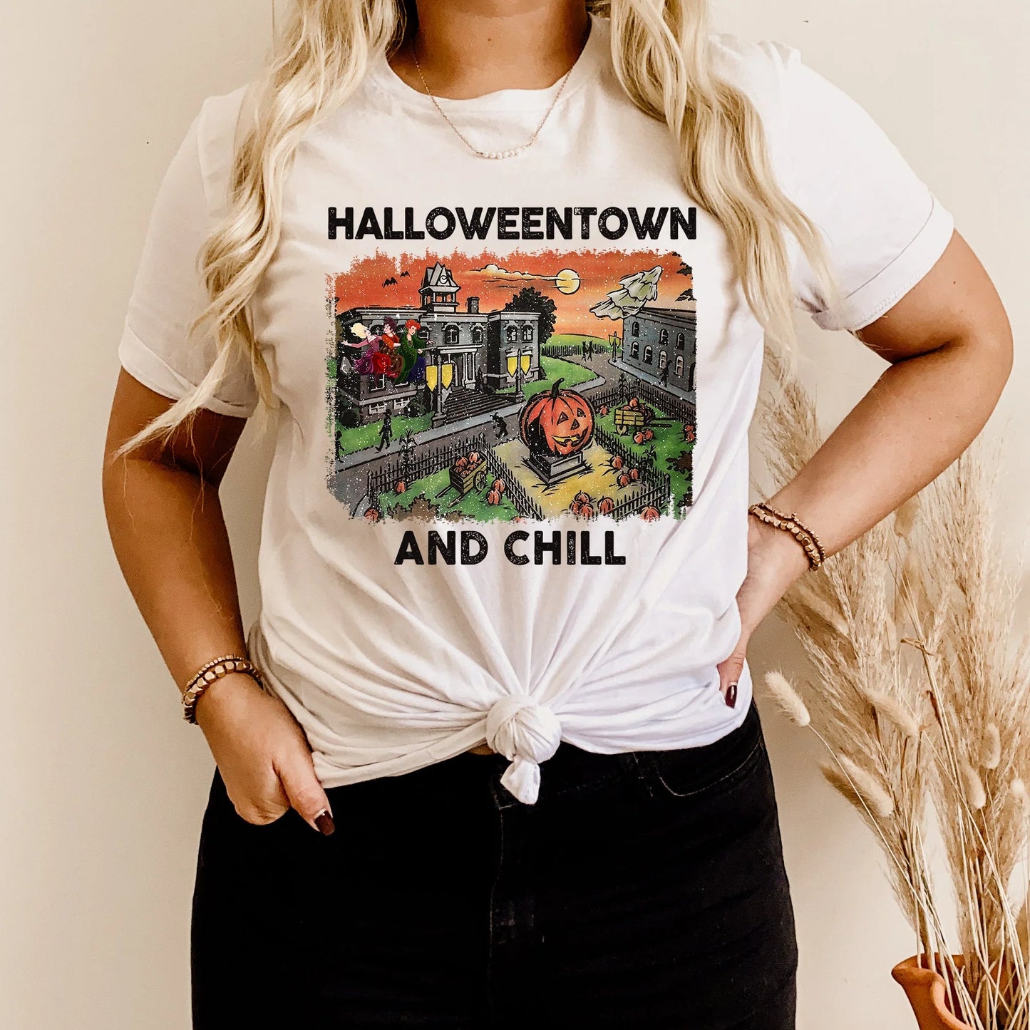 Halloween Town and Chill  T-shirt or Sweatshirt