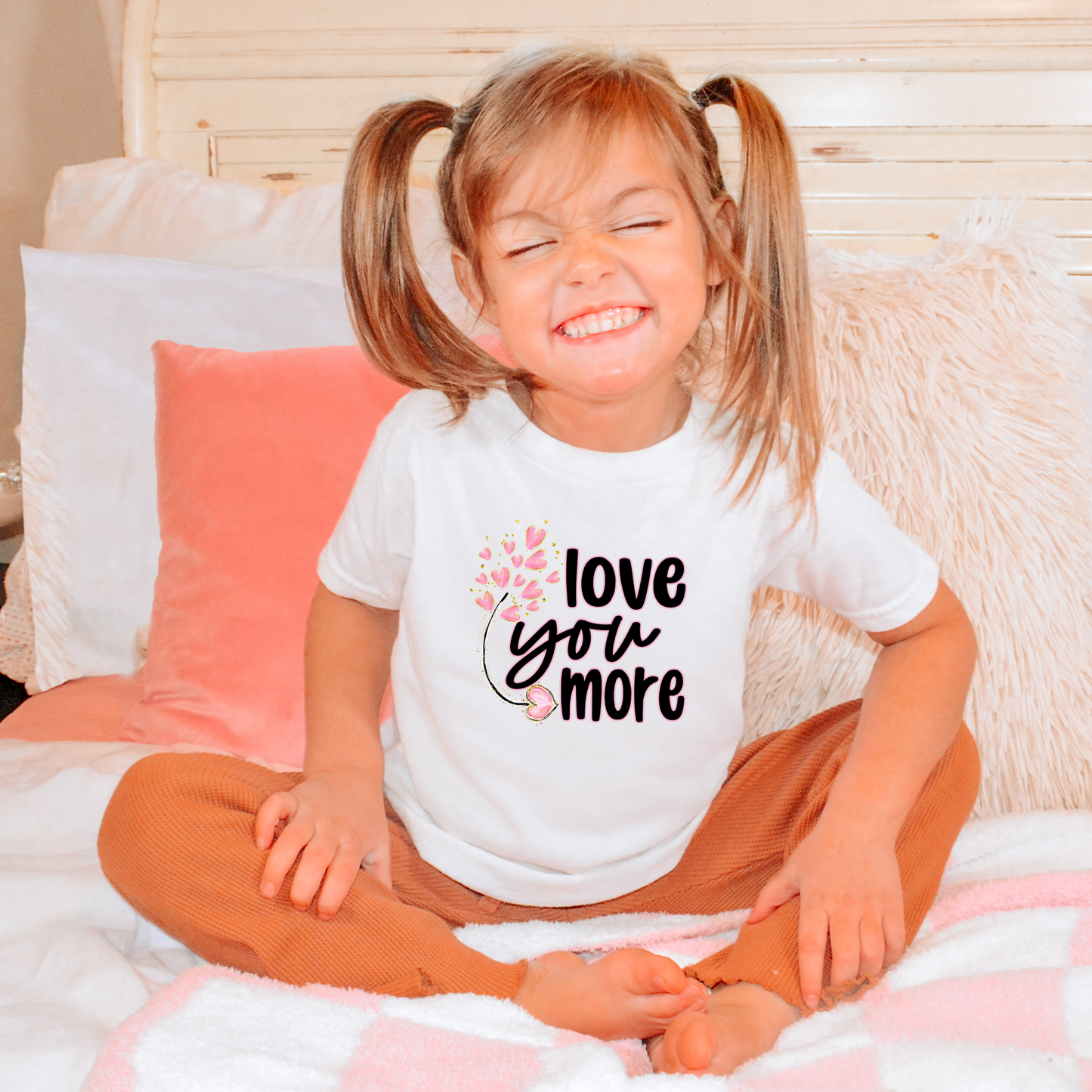 Mama Mini Love you More Most Bella Canvas T-shirt