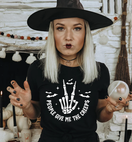 People Give Me The Creeps Gildan Softstyle T-shirt