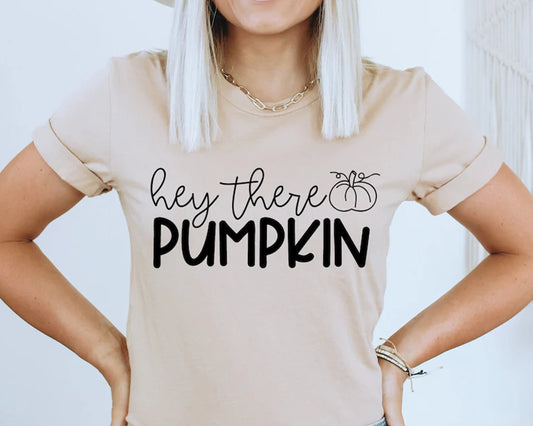 Hey There Pumpkin Bella Canvas T-shirt