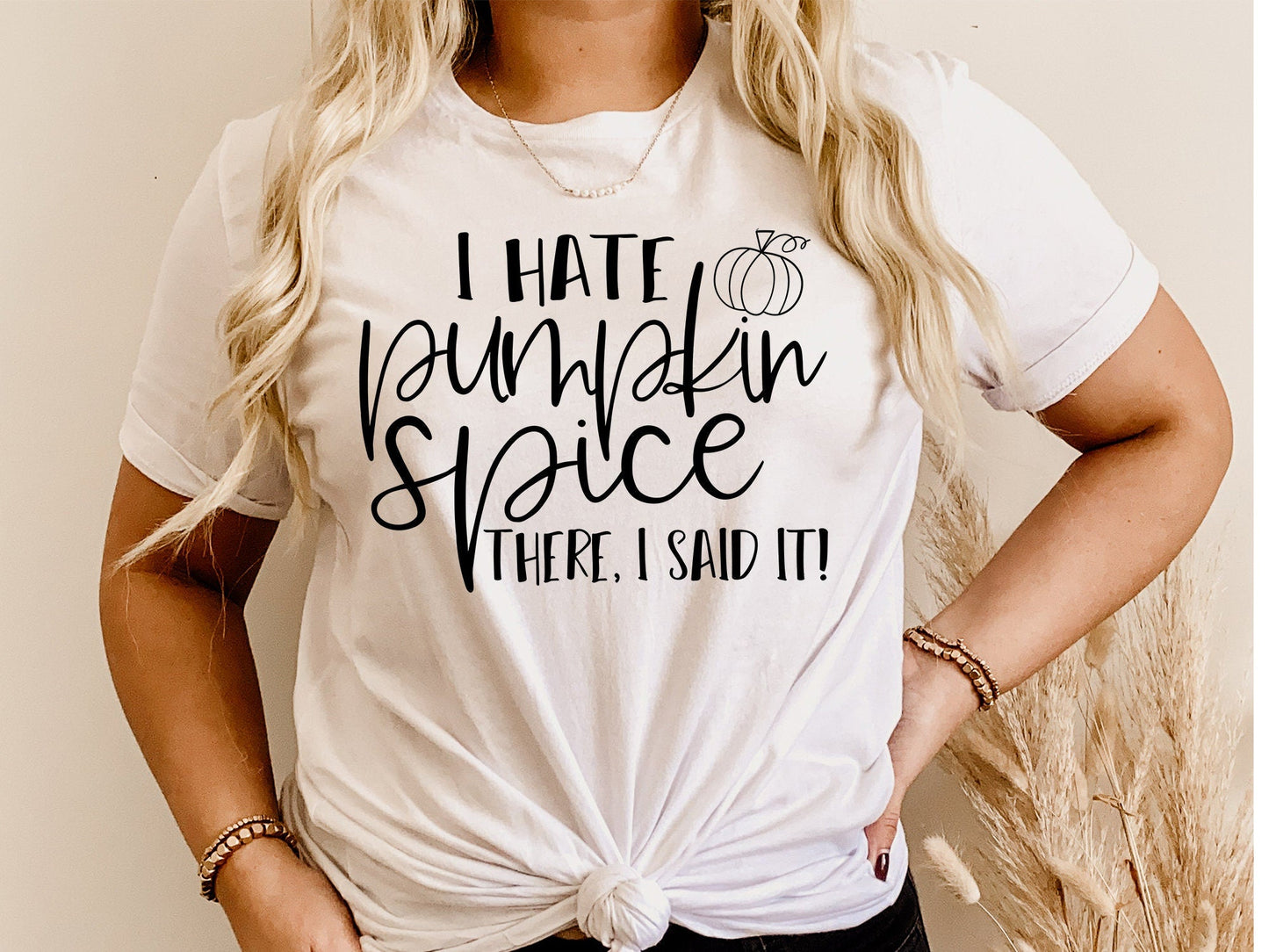 I Hate Pumpkin Spice Bella Canvas T-shirt