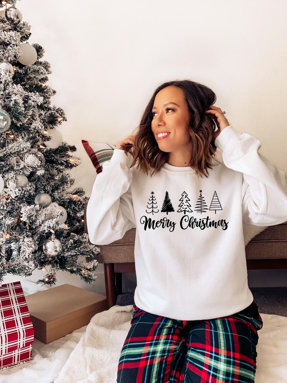 Merry Christmas Doodle   Heavy Blend Sweatshirt