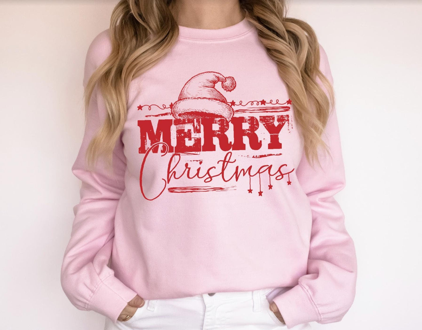 Merry Christmas  Heavy Cotton Sweatshirt