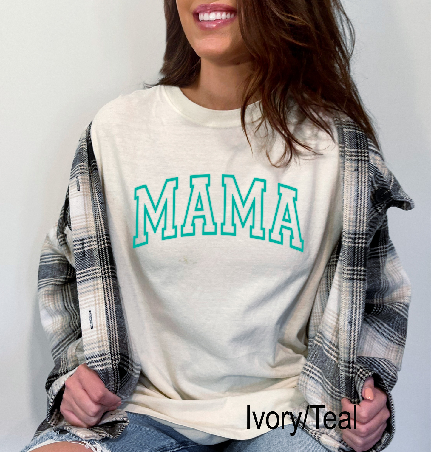 PUFF Mama Comfort Colors Ivory T-Shirt